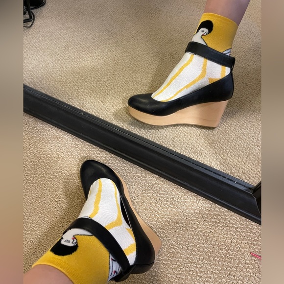 Wedges ballerinas flats Mary Jane - Picture 11 of 14